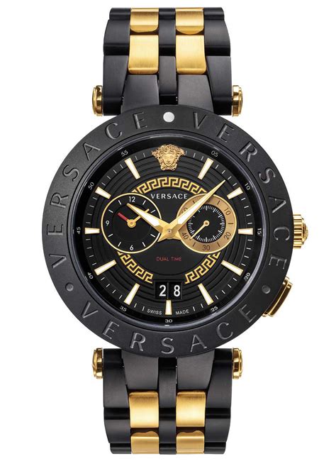 versace horloge heren zilver|Versace Horloges voor heren online .